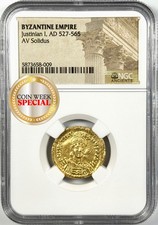 BYZANTINE EMPIRE AD 527-565