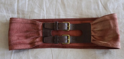 Vintage 80s mulberry suede - vintage,