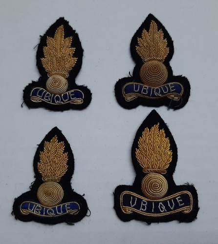 Royal engineers ubique badges - royal,