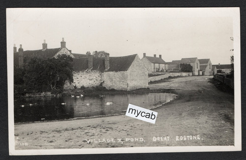 Postcard great edstone - great,