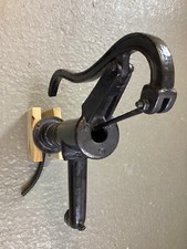 Garden Water Pump Ornamental Feature Hand Operated Cast Iron - Black.