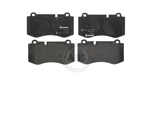 Front brake pad set - pad, p