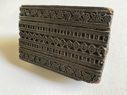 Wooden printing block vintage - wooden,