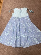 Darlings Girls Blue Floral Summer Dress.Age 2 Years.