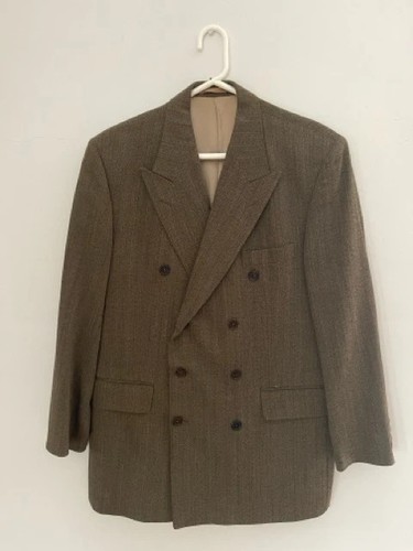 Mulberry double breasted wool