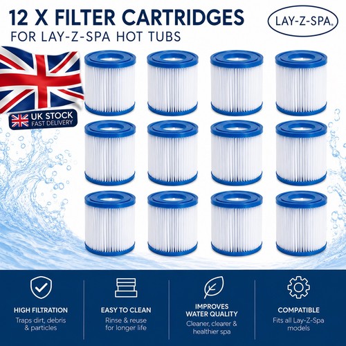 12x lay spa filter - 12x,