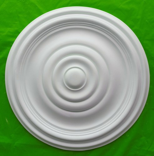 Plaster ceiling rose plain - rose,