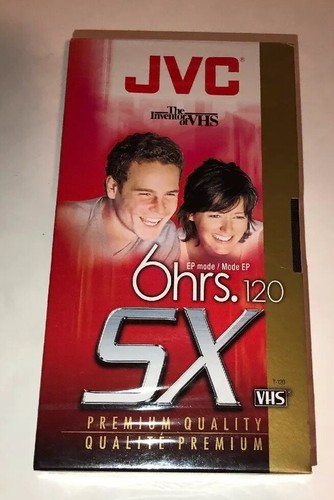 Jvc blank vhs - vhs, sx