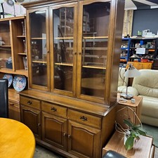 Vintage Stag  Display Dresser Wall Unit