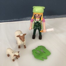 Playmobil 9356 Lady Shepherd with Lambs Sheep Farm set natural world 