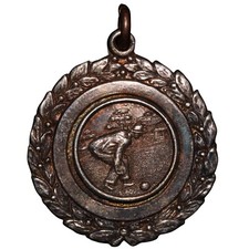 Vintage Lawn Bowls Medal –