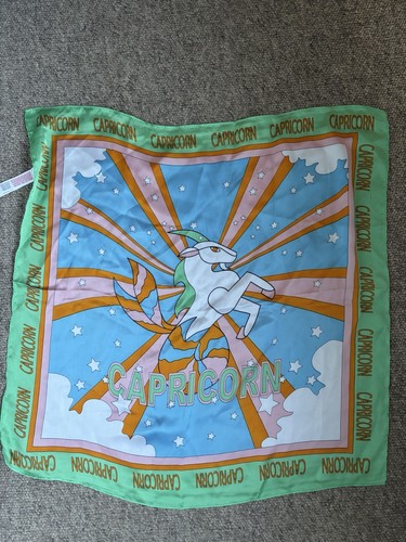 Capricorn zodiac scarf - capricorn,