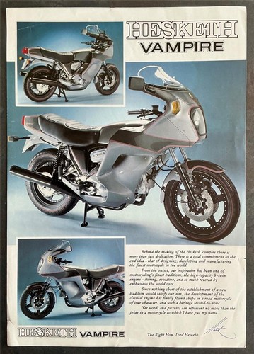 Hesketh vampire v1000 - hesketh,