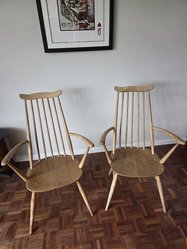 Pair vintage ercol - a, of
