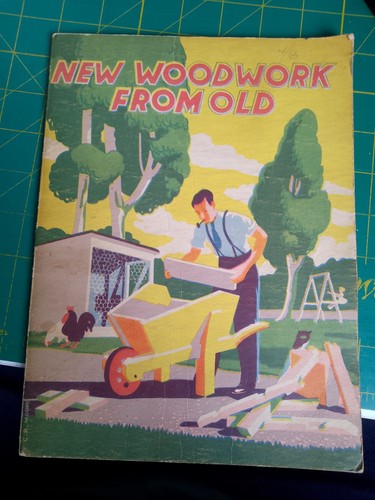 Wartime woodworking book new - wartime, book.