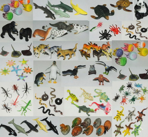 Plastic play farm zoo - plastic, wild