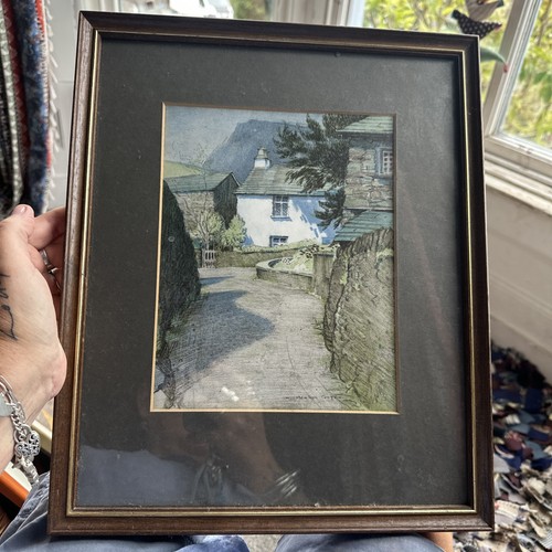 Vintage framed print dove - vintage,