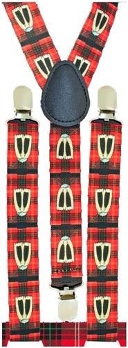 Instakilt tartan braces - tartan,