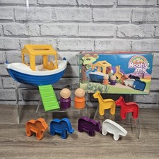 Tuppertoys Noahs Ark Vintage Playset Boat Animals Complete Boxed 1986 Tupperware