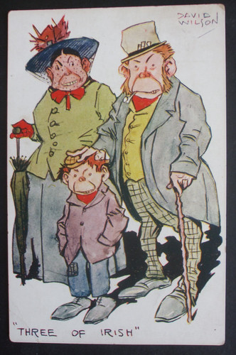 Old david wilson ireland comic - old,