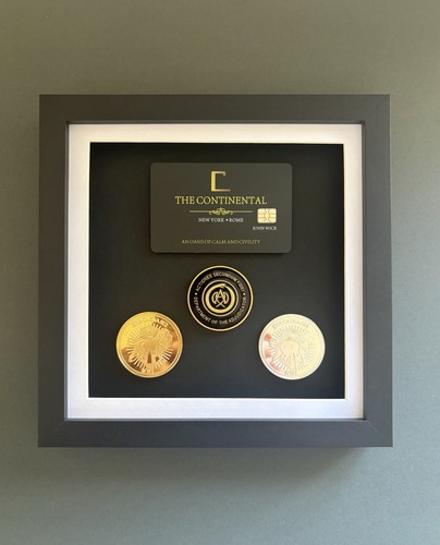 Framed john wick coins - coins, &