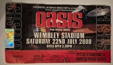Oasis Concert Ticket Wembley