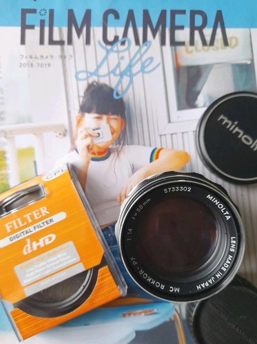 Minolta rokkor 58mm - mc, rokkor-pf