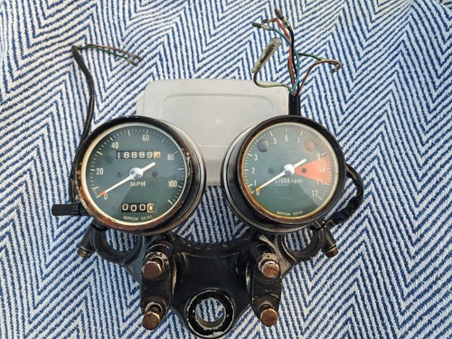 Honda cb250 1973 speedo - k4,