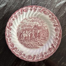 Speiseteller Myotts Country Life Red Plate 