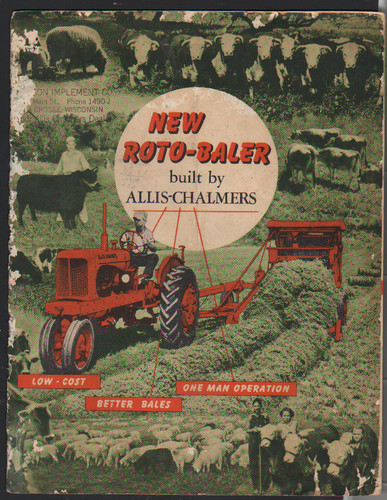 Allis chalmers roto baler - allis-chalmers, "roto-baler"
