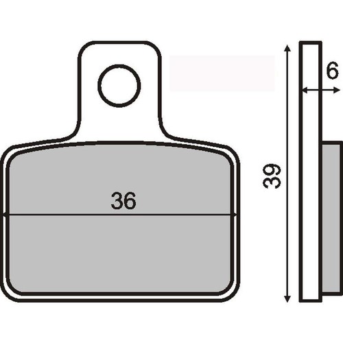 Rear brake pads montesa - rear,