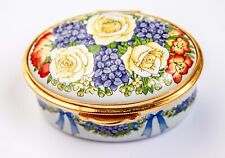 Staffordshire Enamels Wedding Bouquet Enamel Box