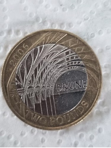 Brunel pound coin 2006 - coin,