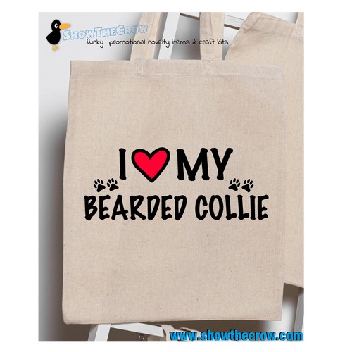 Love bearded collie - love,