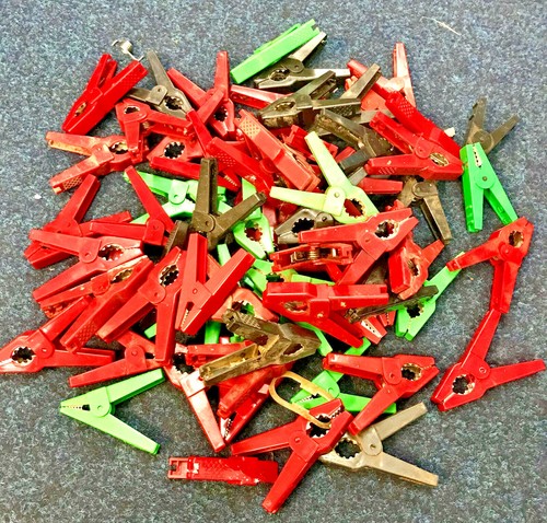 Electric fence crocodile clip - crocodile,