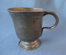 Early 19th century Pewter half