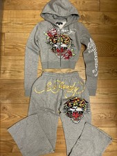 Women's Ed Hardy Tracksuit Xs