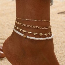 Ankle bracelet anklet chain - bracelet,