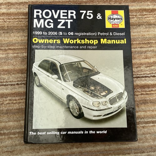Haynes manual rover mg zt - mg,