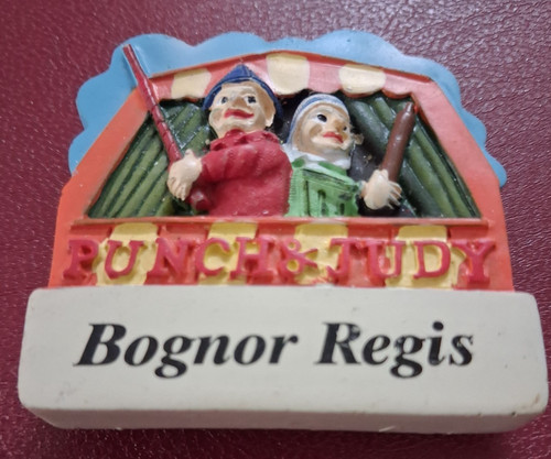 Vintage fridge magnet - vintage, magnet---bognor