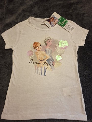Girls white shirts 128cm - t-shirts,