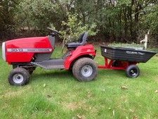 Massey Ferguson 30-13 Garden Mini Compact Lawn Tractor with garden Trailer