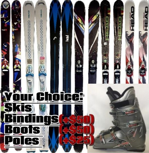 Head ski package - head, add