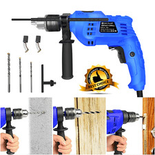 Corded Impact Hammer Drill Electric Screwdriver Variable Speed 3000W Power Tools