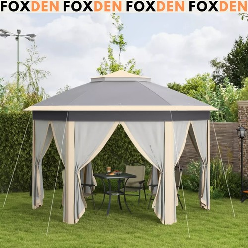 Large outdoor garden - garden, hexagon