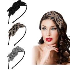 1920s Women Headbands Head Bands Accessories Crystal Bridal Wedding Headpiece