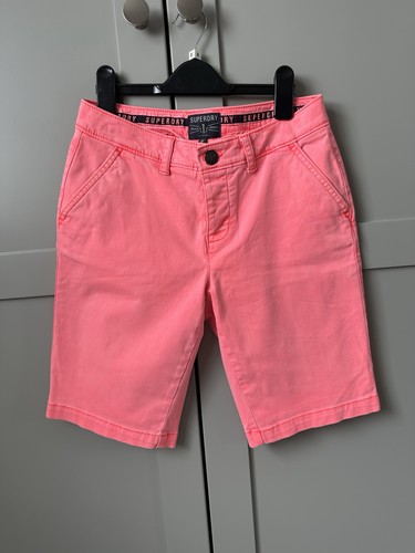 Superdry ladies neon pink long - ladies,