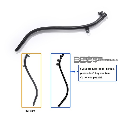 Engine oil dipstick tube - oil, fit