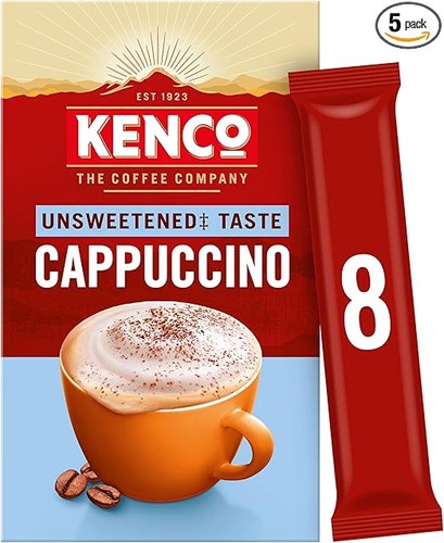 Kenco unsweetened cappuccino - kenco,