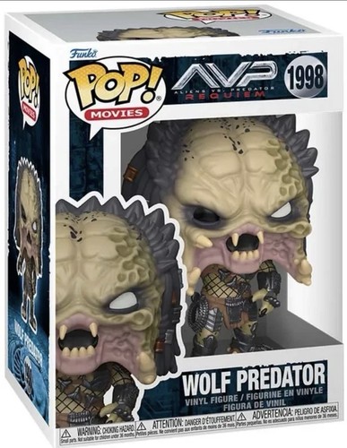 Funko pop wolf predator 1998 - funko, #1998